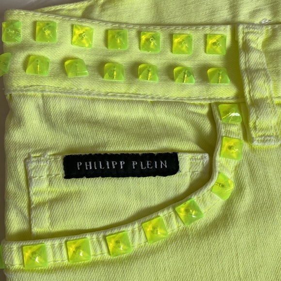 NEW! Philipp Plein Couture capri cut jeans size 25 - Picture 8 of 10